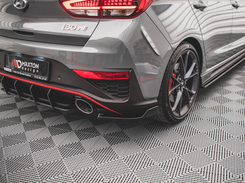 Maxton Design Rear Side Splitters V.3 Hyundai I30 N Hatchback Mk3 Facelift