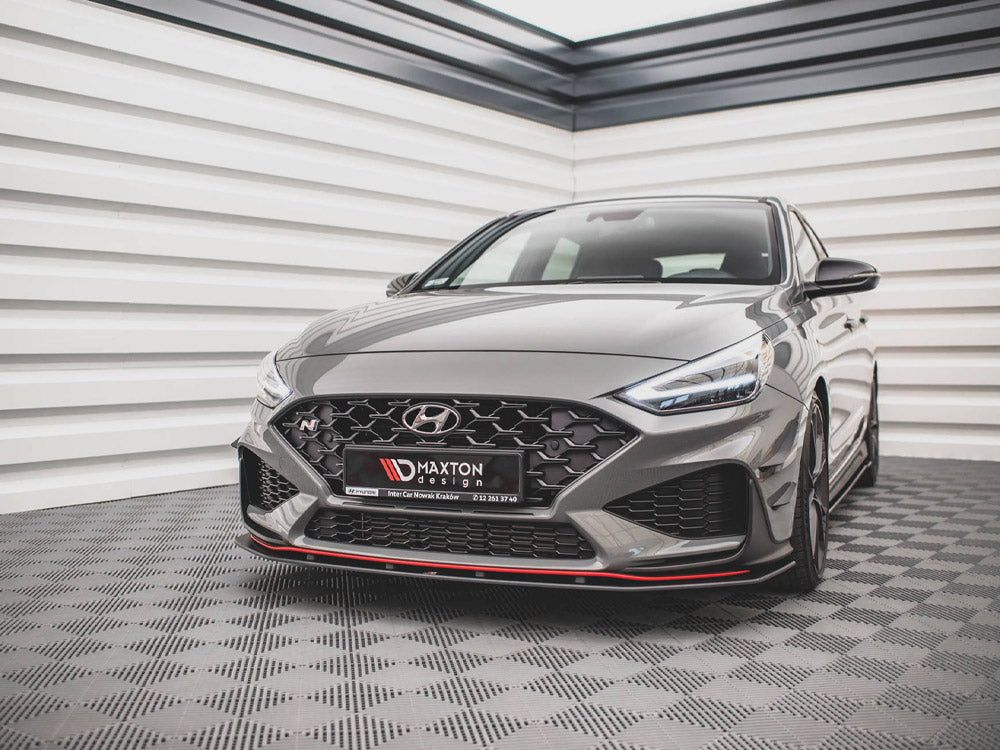 Maxton Design Street PRO Front Splitter Hyundai I30 N / I30 N-Line Hatchback / Fastback Mk3 Facelift