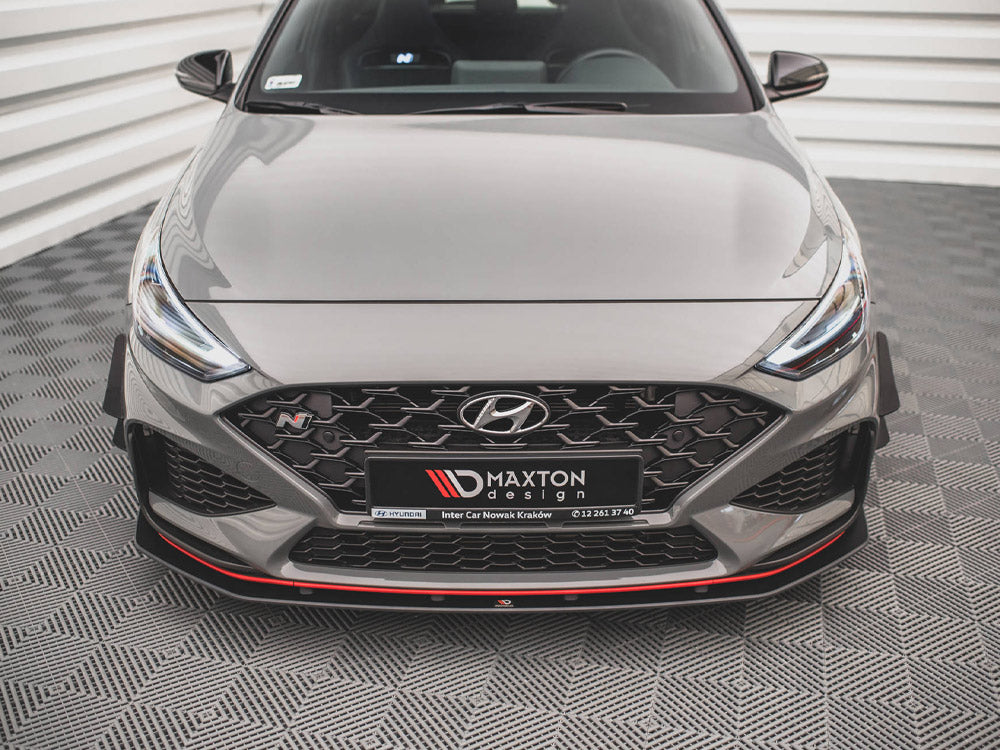 Maxton Design Street PRO Front Splitter Hyundai I30 N / I30 N-Line Hatchback / Fastback Mk3 Facelift