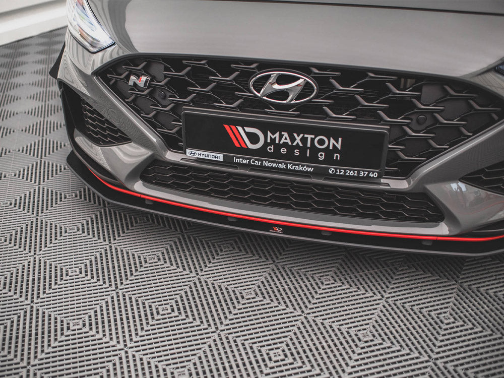 Maxton Design Street PRO Front Splitter Hyundai I30 N / I30 N-Line Hatchback / Fastback Mk3 Facelift