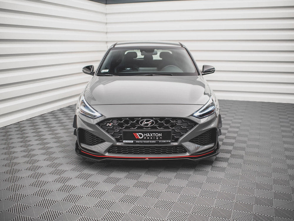 Maxton Design Front Splitter V.3 Hyundai I30 N / I30 N-Line Hatchback / Fastback Mk3 Facelift