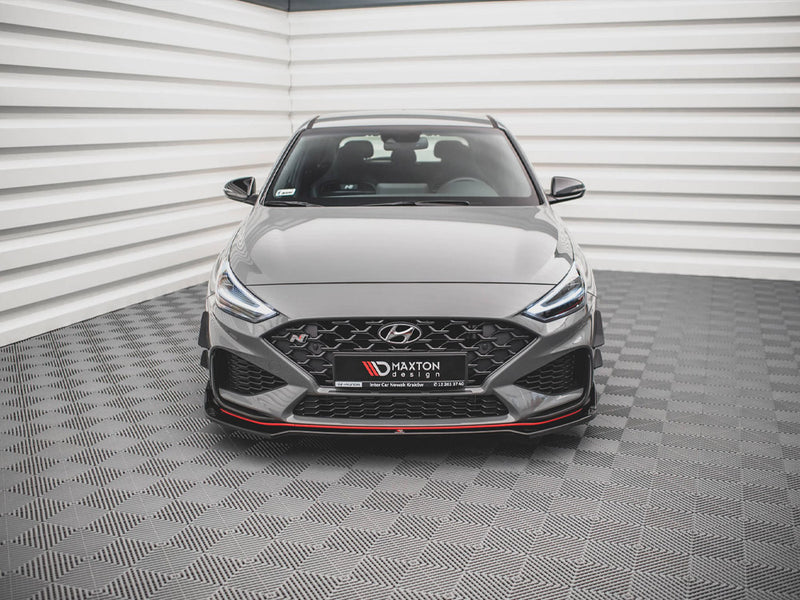 Maxton Design Front Splitter V.3 Hyundai I30 N / I30 N-Line Hatchback / Fastback Mk3 Facelift
