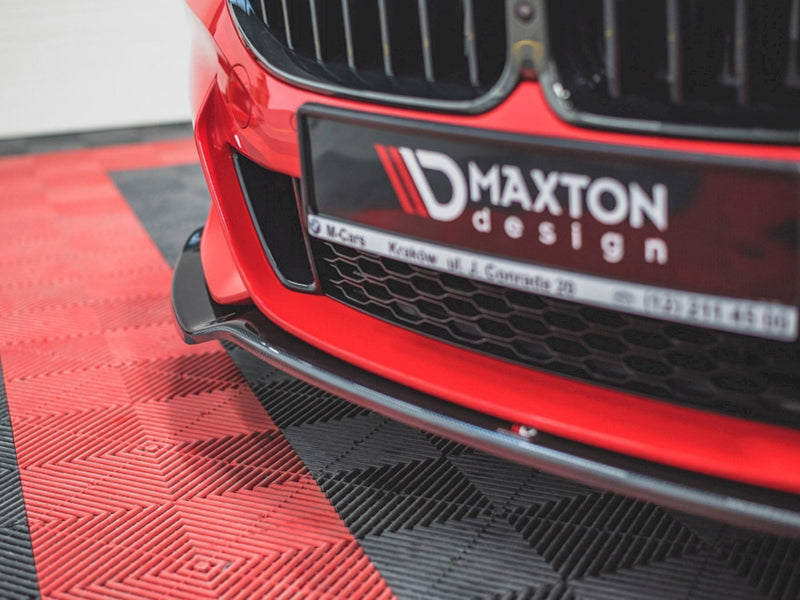 Maxton Design Front Splitter V.2 Bmw 8 Coupe G15 / 8 GRAN Coupe M-pack G16 (2018-)