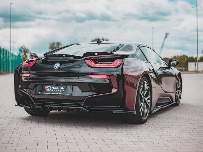 Maxton Design Central Rear Splitter (Vertical Bars) BMW i8