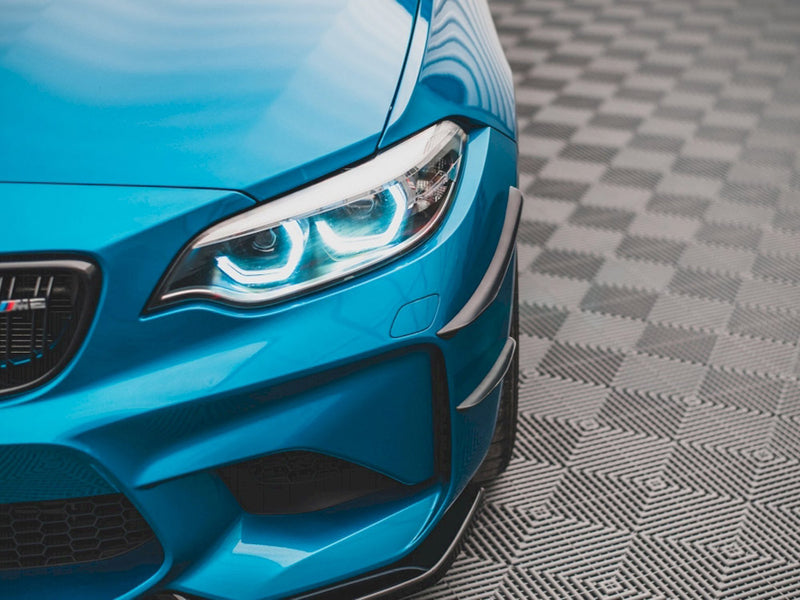 Maxton Design Front Bumper Wings (Canards) BMW M2 F87