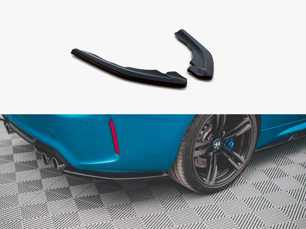 Maxton Design Rear Side Splitters V.2 BMW M2 F87 (2016-2020)