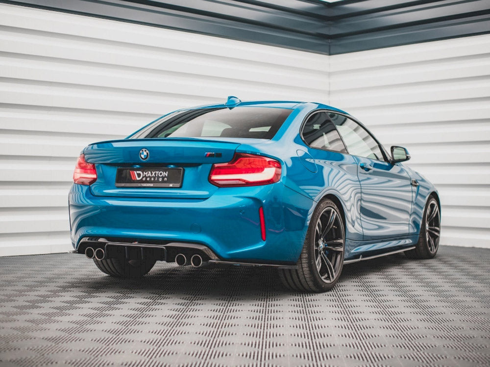 Maxton Design Rear Side Splitters V.3 Bmw M2 F87 (2016-2020)