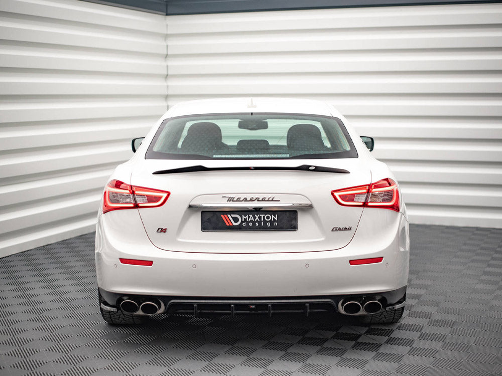 Maxton Design Rear Valance Maserati Ghibli Mk3 (2013-2017)