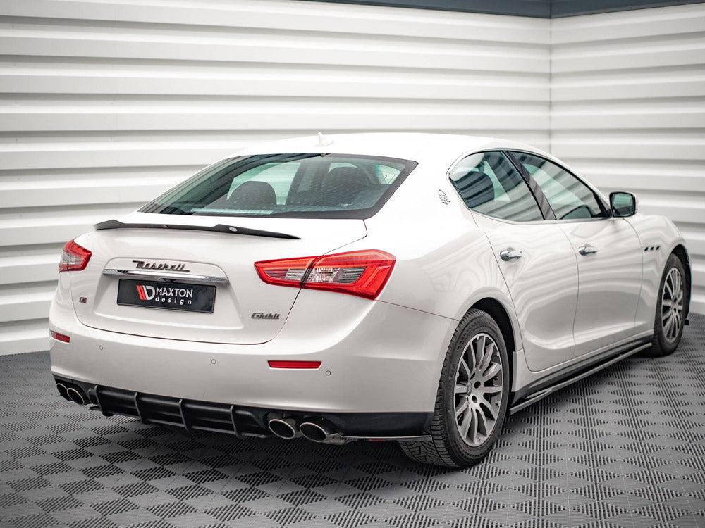 Maxton Design Rear Side Splitters Maserati Ghibli MK3 (2013-2017)
