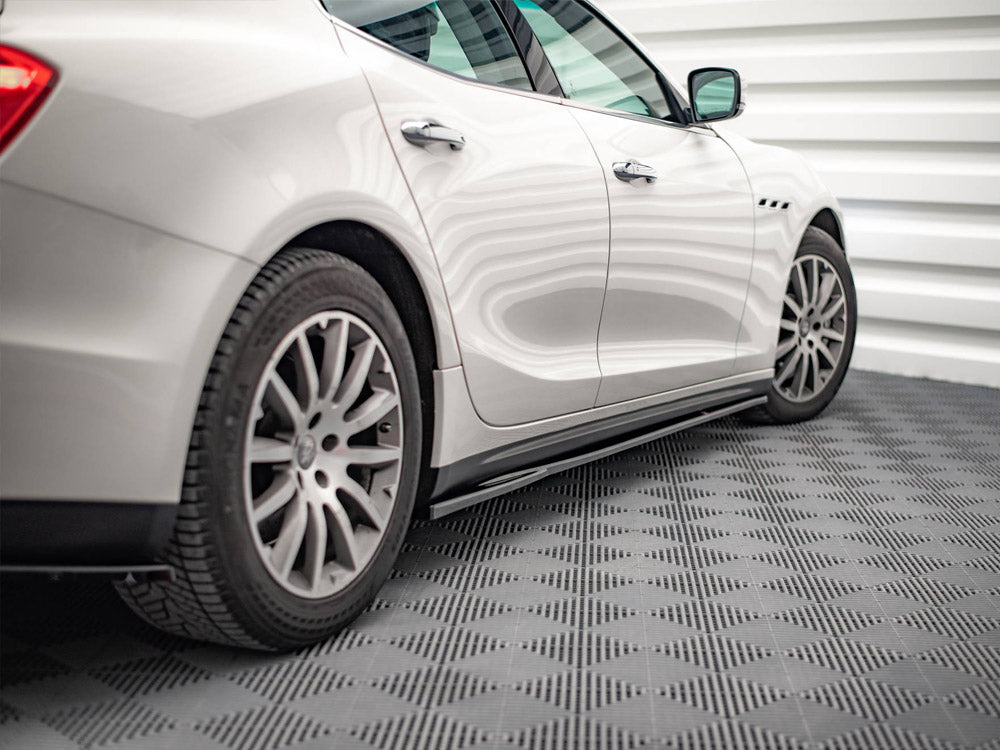 Maxton Design Side Skirts Diffusers Maserati Ghibli MK3 (2013-2017)
