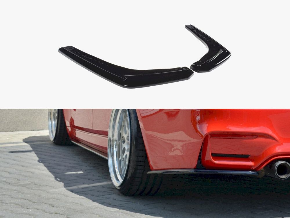 Maxton Design Rear Side Splitters V.1 Bmw M3 F80 (2014-2018)