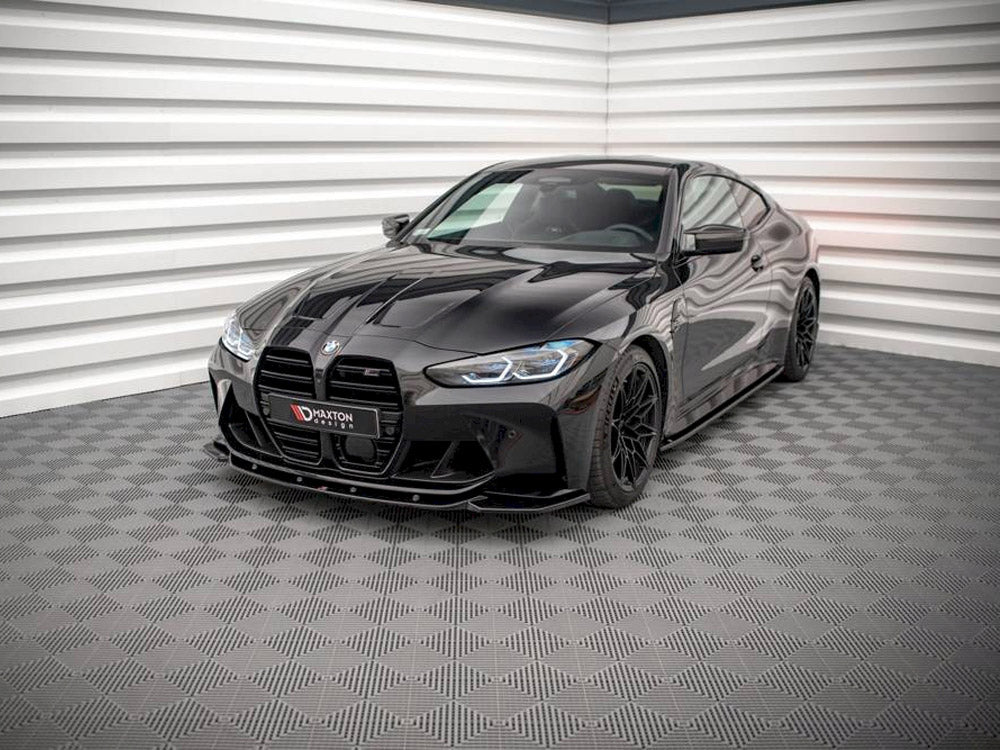 Maxton Design Front Splitter V.2 BMW M4 G82 / M3 G80
