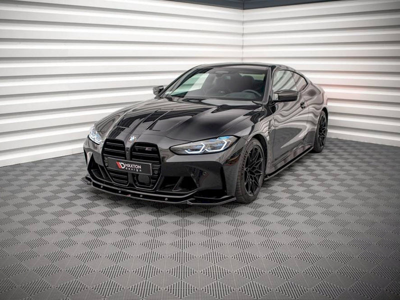 Maxton Design Front Splitter V.2 BMW M4 G82 / M3 G80