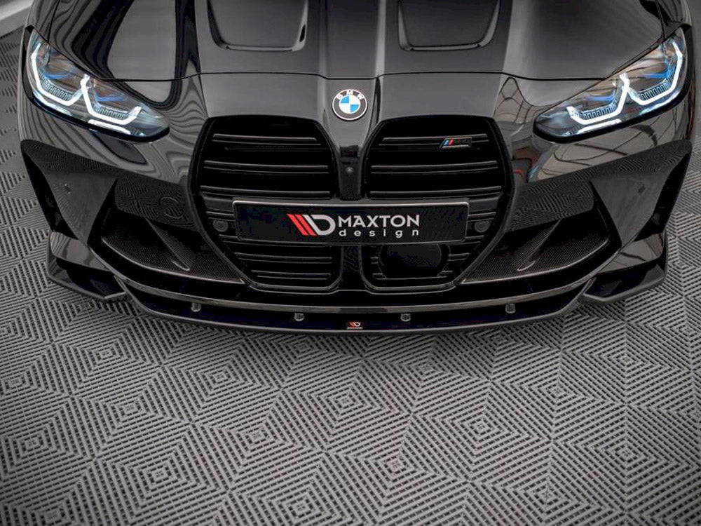 Maxton Design Front Splitter V.2 BMW M4 G82 / M3 G80