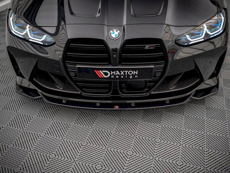 Maxton Design Front Splitter V.2 BMW M4 G82 / M3 G80