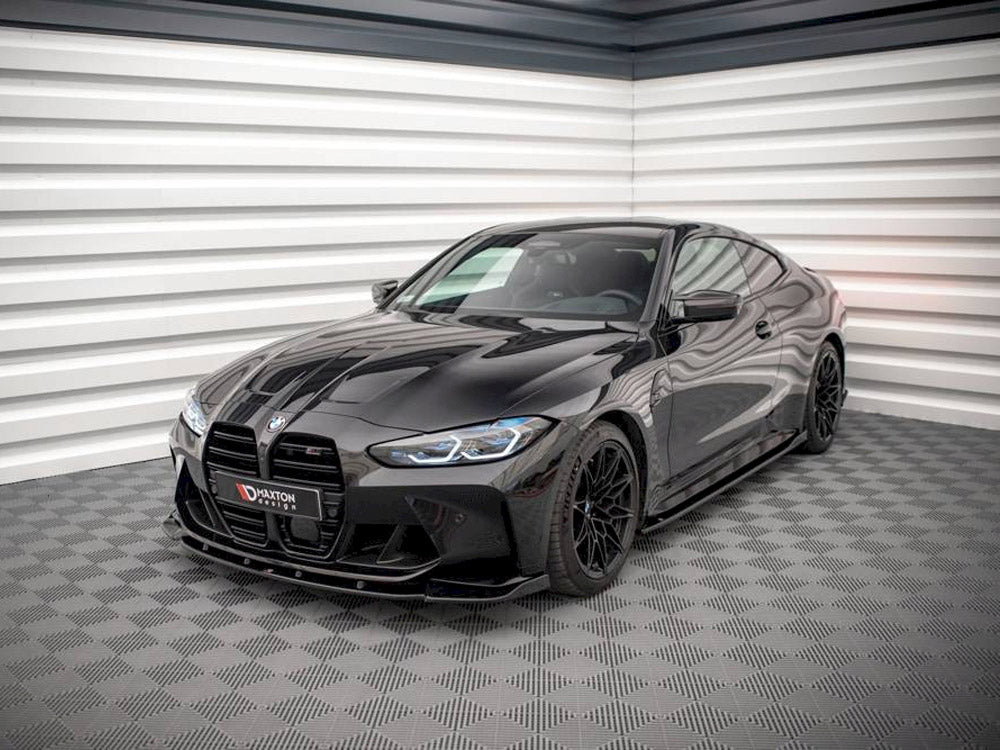 Maxton Design Front Splitter V.3 BMW M4 G82 / M3 G80
