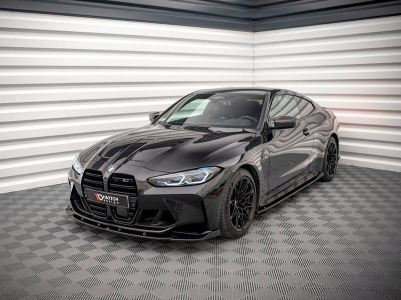 Maxton Design Front Splitter V.3 BMW M4 G82 / M3 G80