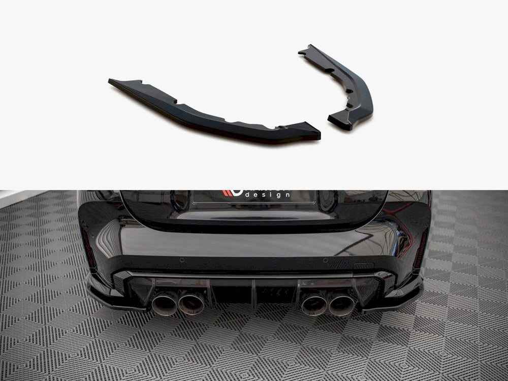 Maxton Design Rear Side Splitters V.1 BMW M4 G82 / G82 Facelift