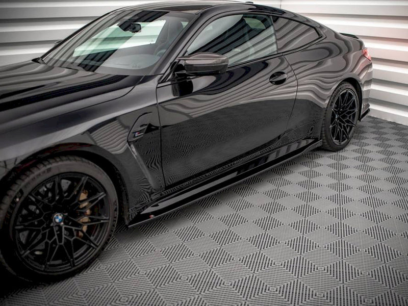 Maxton Design Side Skirt Diffusers V.1 BMW M4 G82 / G82 Facelift