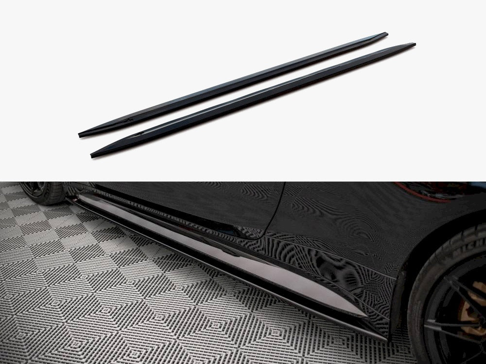 Maxton Design Side Skirt Diffusers V.2 BMW M4 G82 / G82 Facelift