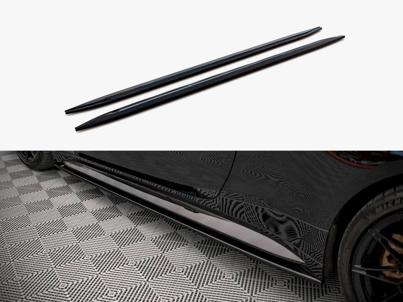 Maxton Design Side Skirt Diffusers V.2 BMW M4 G82 / G82 Facelift