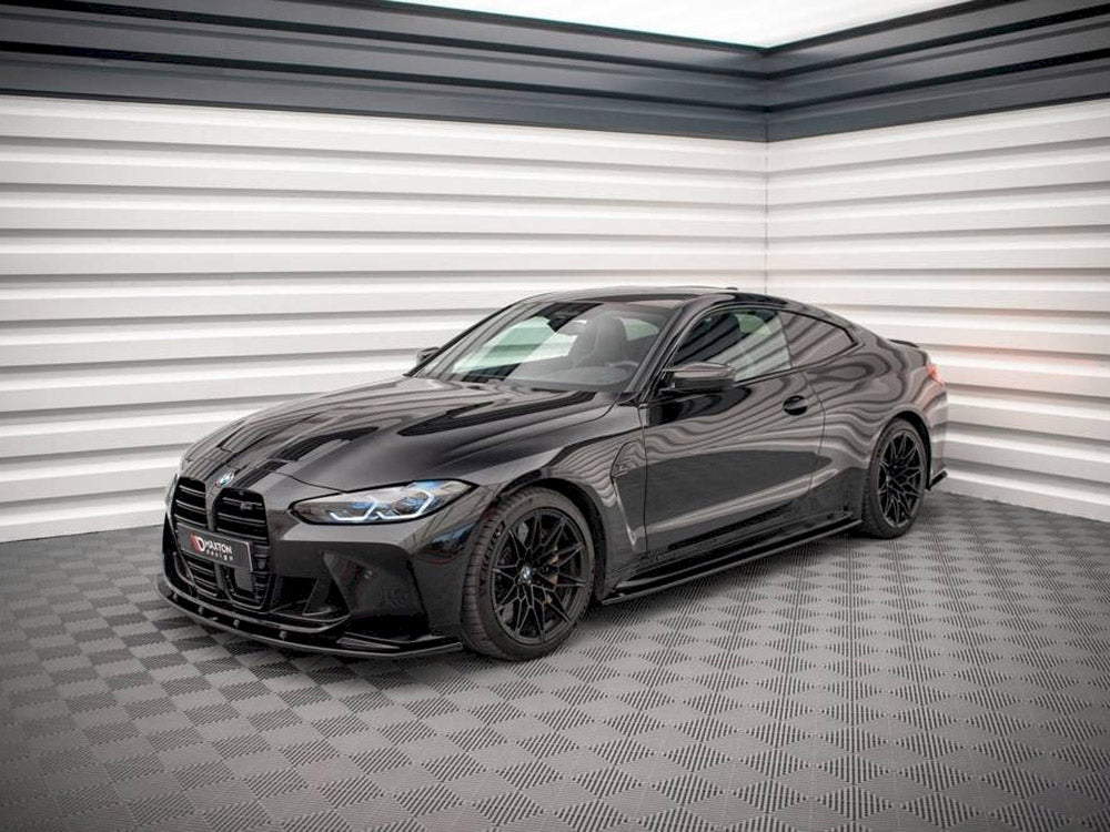 Maxton Design Side Skirt Diffusers V.2 BMW M4 G82 / G82 Facelift