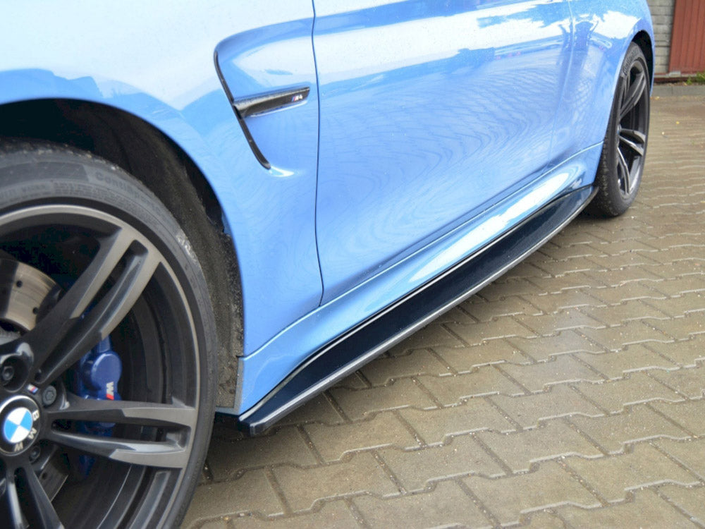 Maxton Design Side Skirts Diffusers V.1 BMW M4 F82