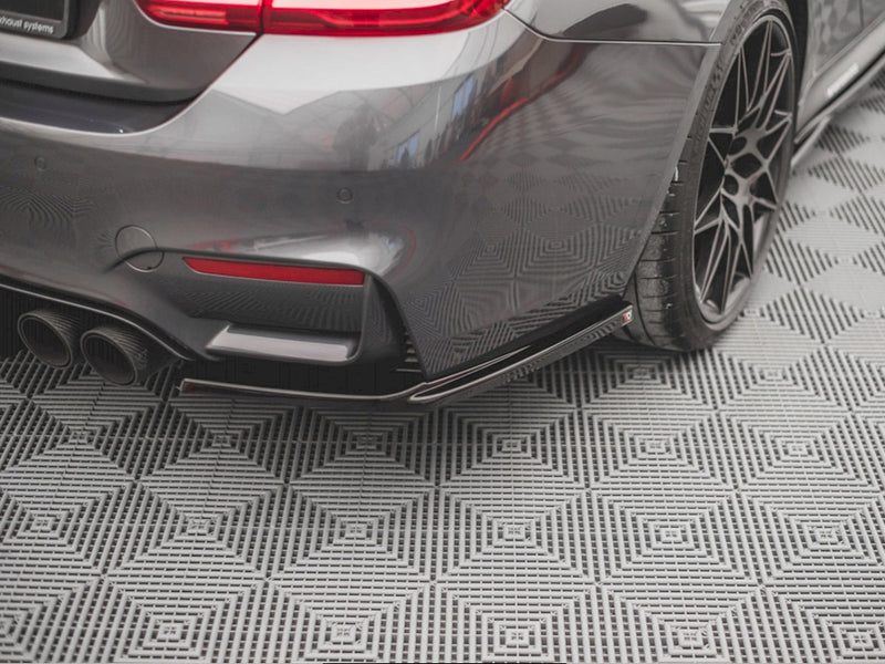 Maxton Design Rear Side Splitters V.2 BMW M4 F82