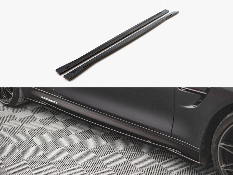 Maxton Design Side Skirts Diffusers BMW M4 F82