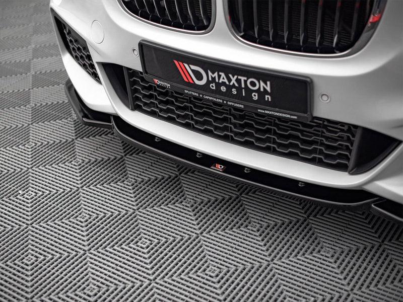 Maxton Design Front Splitter V.1 Bmw X1 M-pack F48 (2015-2019)