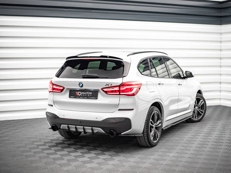Maxton Design Side Skirts Diffusers BMW X1 M-Pack F48 / F48 Facelift