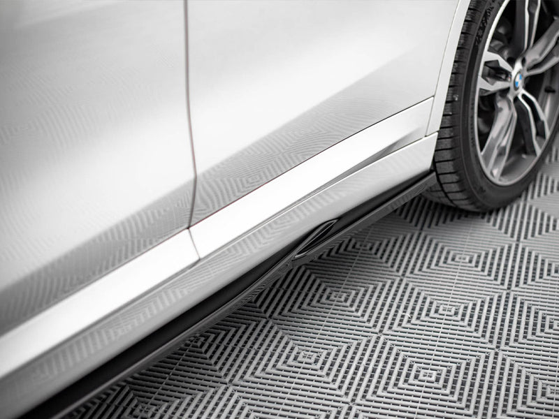 Maxton Design Side Skirts Diffusers BMW X1 M-Pack F48 / F48 Facelift