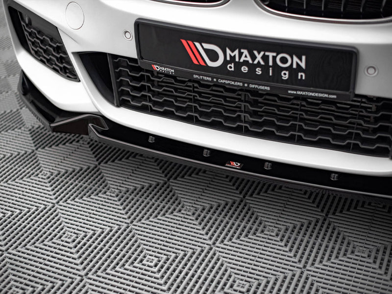 Maxton Design Front Splitter V.2 Bmw X1 M-pack F48 (2015-2019)