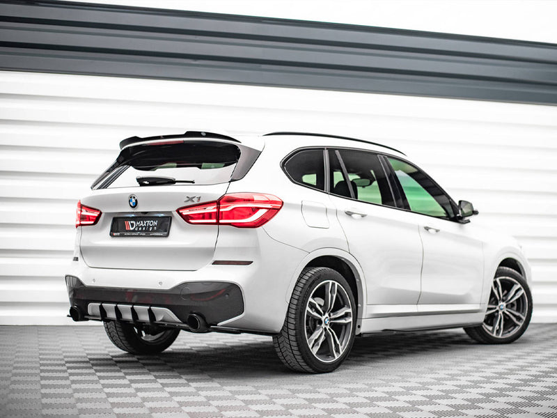 Maxton Design Spoiler CAP BMW X1 M-Pack F48 / F48 Facelift