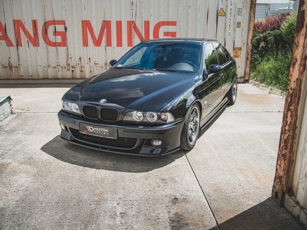 Maxton Design Front Side Splitters + Front Splitter Set BMW M5 / 5 M-Pack E39