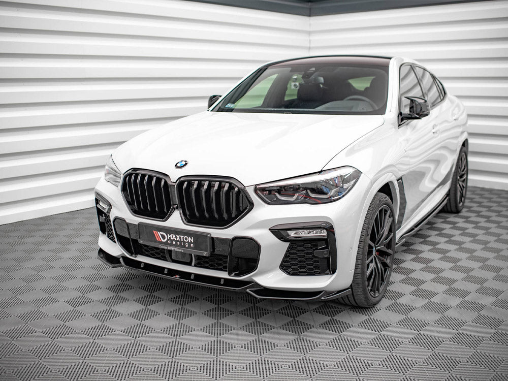 Maxton Design Front Splitter V.1 BMW X6 M-Pack G06