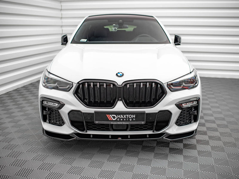 Maxton Design Front Splitter V.1 BMW X6 M-Pack G06