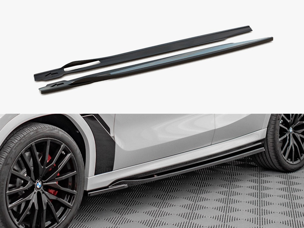 Maxton Design Side Skirts Diffusers BMW X6 M-Pack G06 / X6 M F96