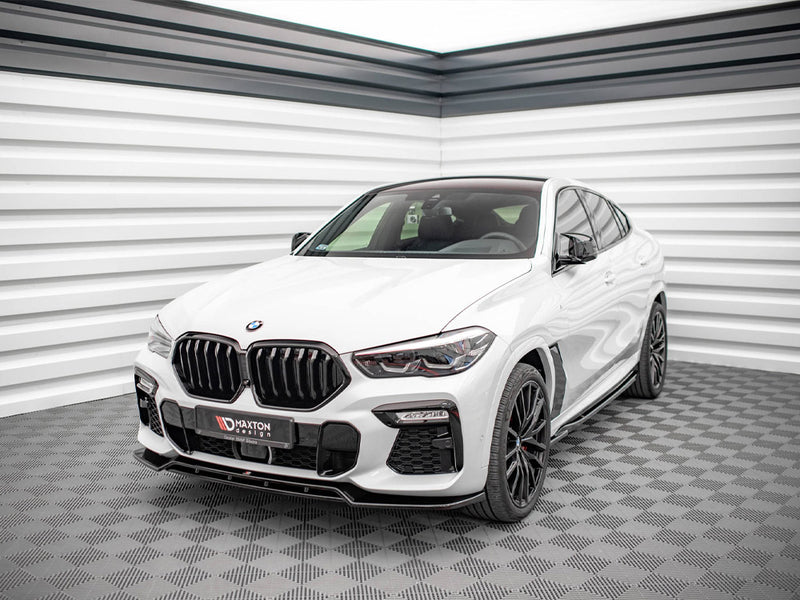 Maxton Design Front Splitter V.2 BMW X6 M-Pack G06