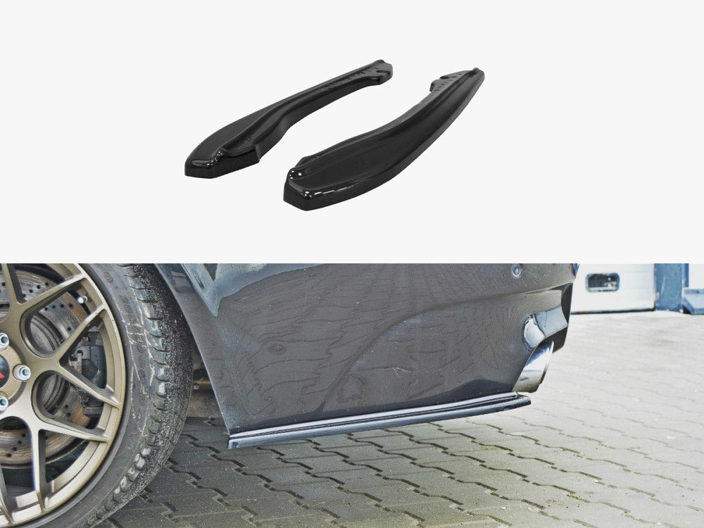 Maxton Design Rear Side Splitters BMW M6 E63 - Carbon Look