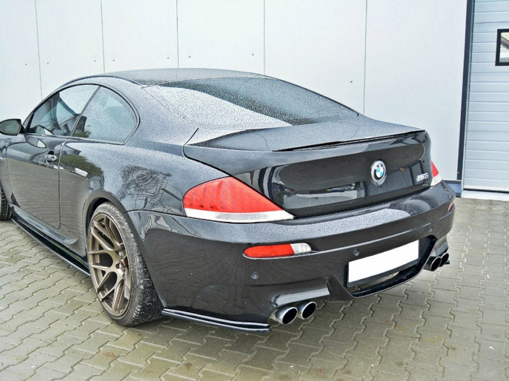 Maxton Design Rear Side Splitters BMW M6 E63 - Carbon Look