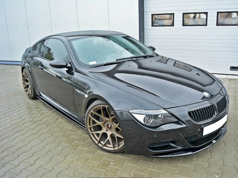 Maxton Design Side Skirts Splitters Bmw M6 E63 (2005-2010) - Carbon Look