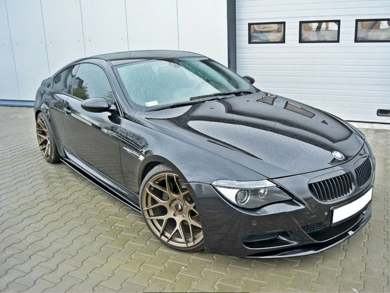 Maxton Design Side Skirts Splitters Bmw M6 E63 (2005-2010) - Carbon Look