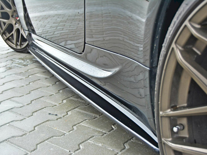 Maxton Design Side Skirts Splitters Bmw M6 E63 (2005-2010) - Carbon Look
