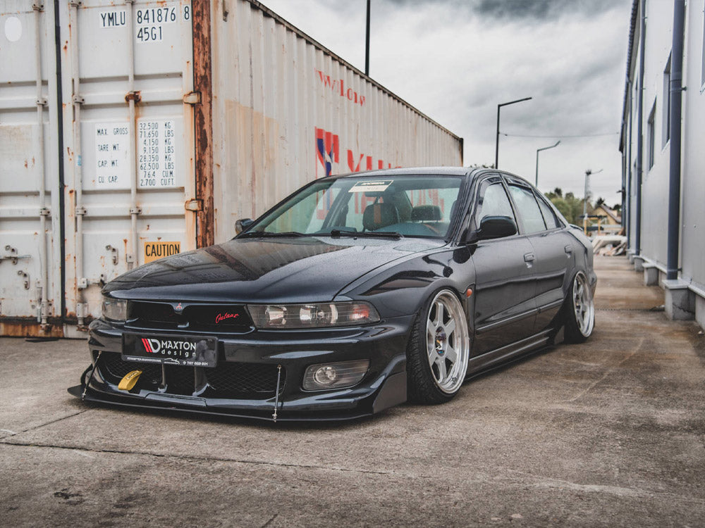 Maxton Design Racing Front Splitter Mitsubishi Galant Avance MK8 (1996-2003)