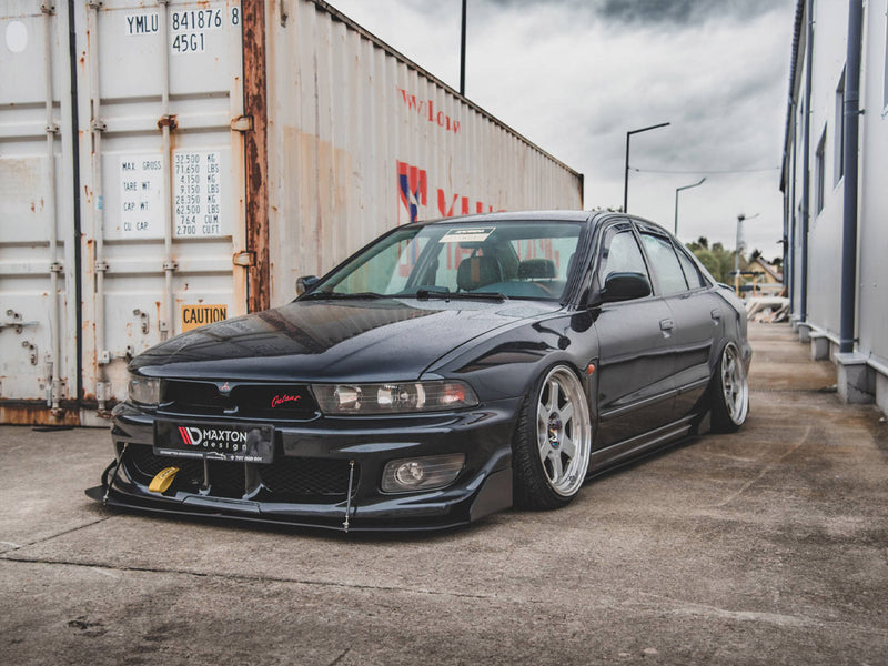 Maxton Design Racing Front Splitter Mitsubishi Galant Avance MK8 (1996-2003)