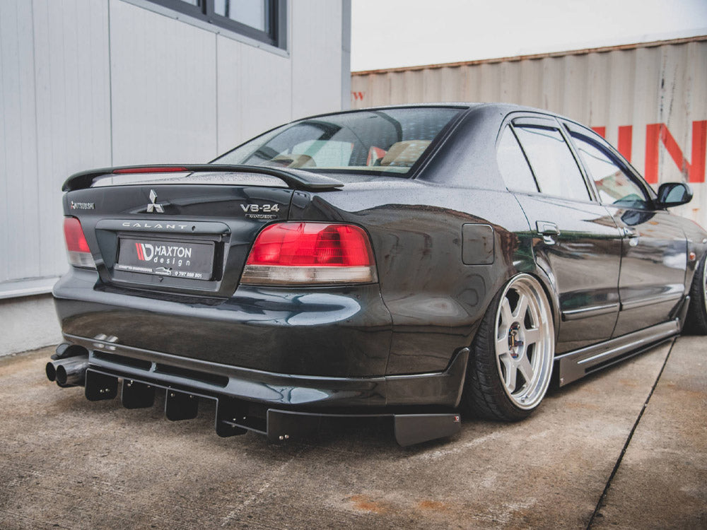 Maxton Design Rear Diffuser Racing Mitsubishi Galant Avance MK8 (1996-2003)