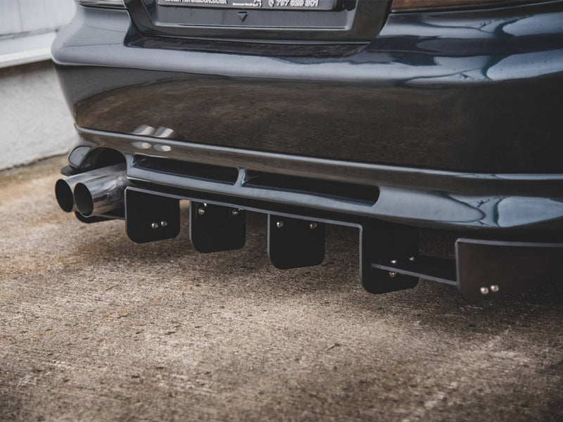 Maxton Design Rear Diffuser Racing Mitsubishi Galant Avance MK8 (1996-2003)