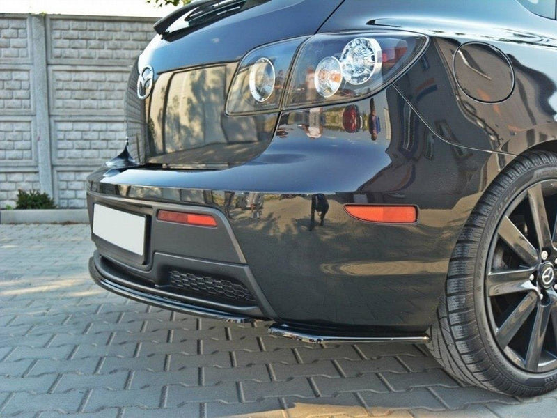 Maxton Design Rear Side Splitters Mazda 3 MPS Mk1 US-Spec Version
