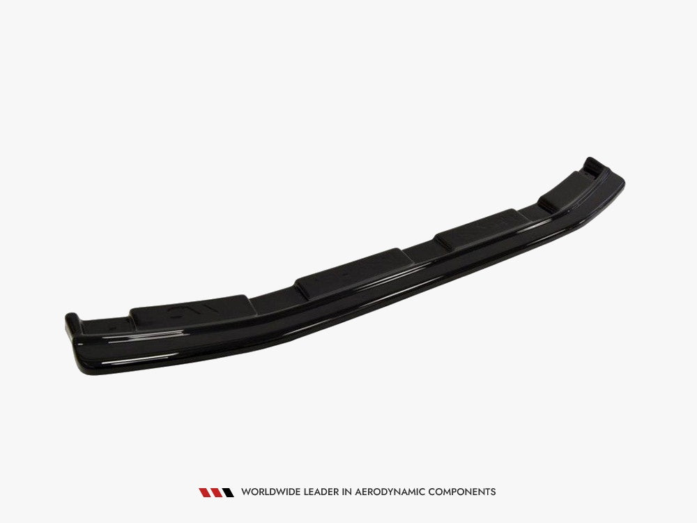 Maxton Design Central Rear Splitter Mazda 3 MK2 MPS (Without Vertical Bars) - Textured